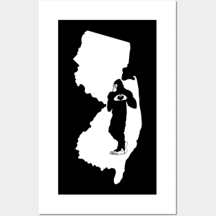 New Jersey Bigfoot Posters and Art